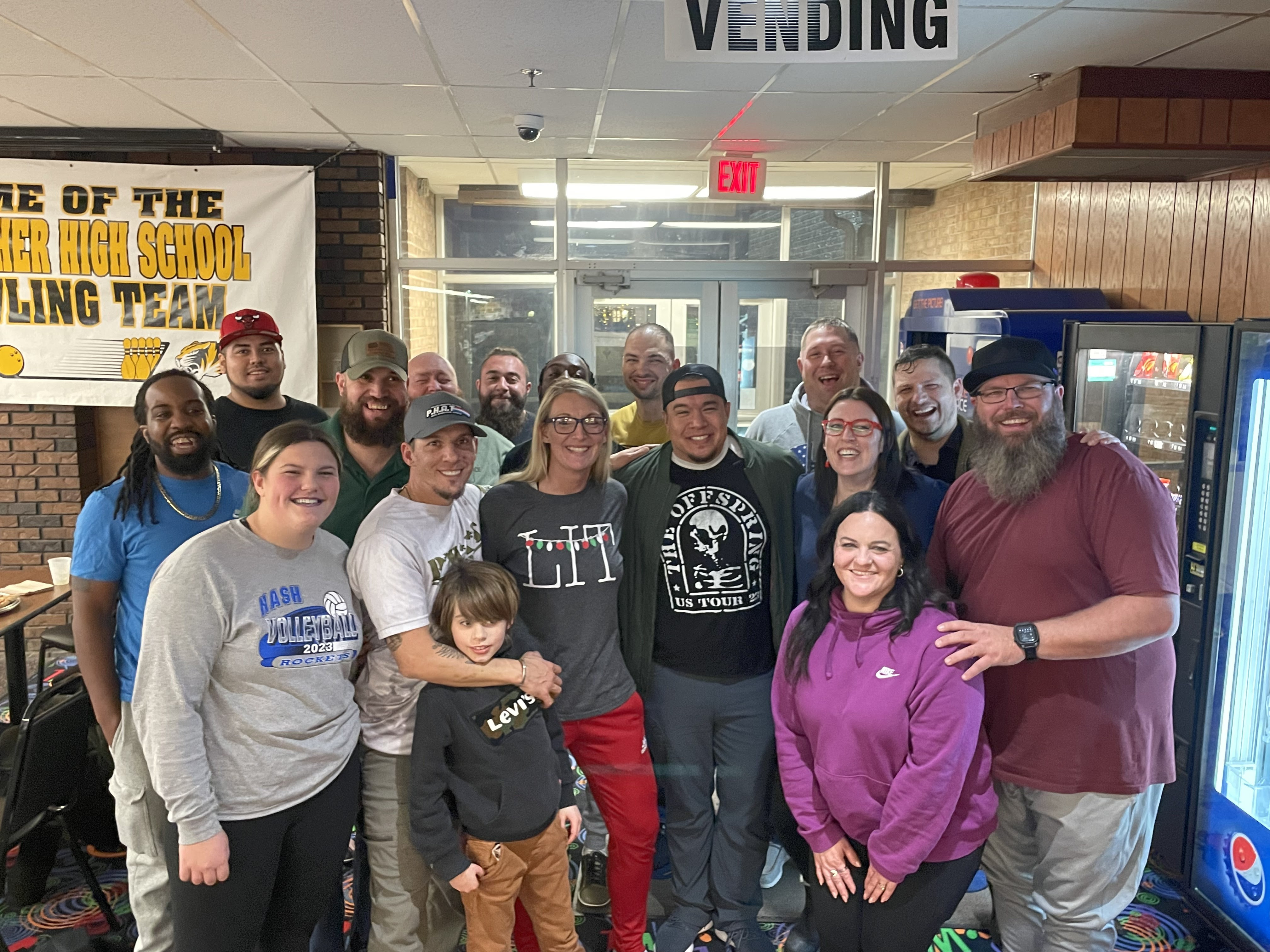 PHAT family and veterans group photo